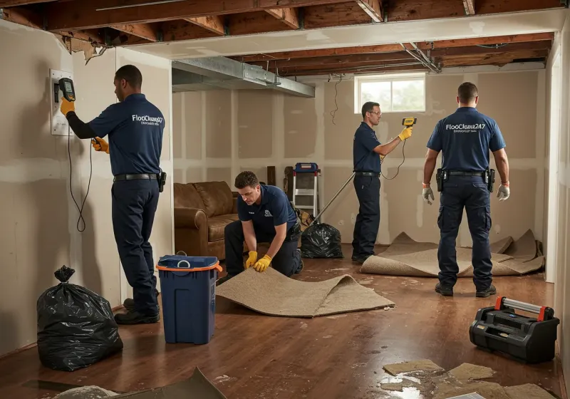 Flood DamageMaterial Assessment and Debris Removal process in Kirtland, NM